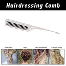 Anti-static Hairdressing Comb Hair Trimmer Comb for Hair Styling (White) Newly