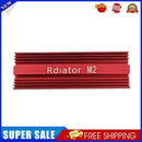 Solid State Hard Drive NVME Heat Sink Hard Disk Aluminum Radiator (Red)