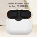 Silicone TWS Earphones Protective Cover for Sony WF-1000XM3 Case (White)