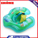 Cartoon Baby Swimming Ring Anti Rollover Portable Pool Float Swimming Protection