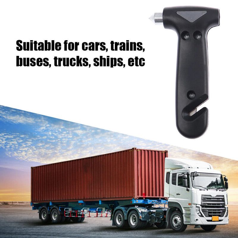 Portable Car Safety Hammer Emergency Glass Window Breaker Seatbelt Cutter Newly
