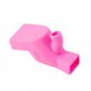 Silicone Faucet Extender Gadget Children Washing Splash-Proof Device (Pink)