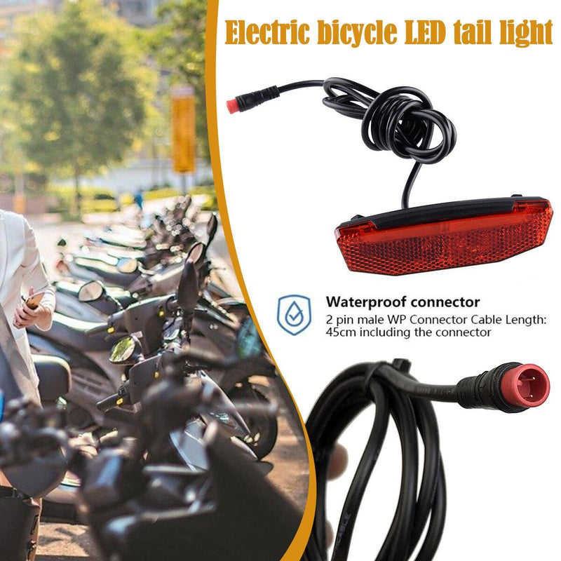 Rear Light Tail Light Cycling E-bike Ebike Electric Bicycle For Pasion E-bike`