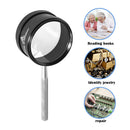 35X Jewelry Appraisal Monocle Magnifier Loupe Portable Reading Magnifying Glass