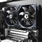 ID-COOLING NO-8025-SD 80mm Quiet 3 Pin Desktop PC Case Small Cooling Fan Newly