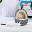 Soft Cat Bed Breathable Plush Kitten Lounger Cushion Fluffy Dog Bed Pet Suppl