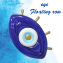 #A PVC Inflatable Floating Row Swimming Pool Summer Party Float Bed Lounger Chai