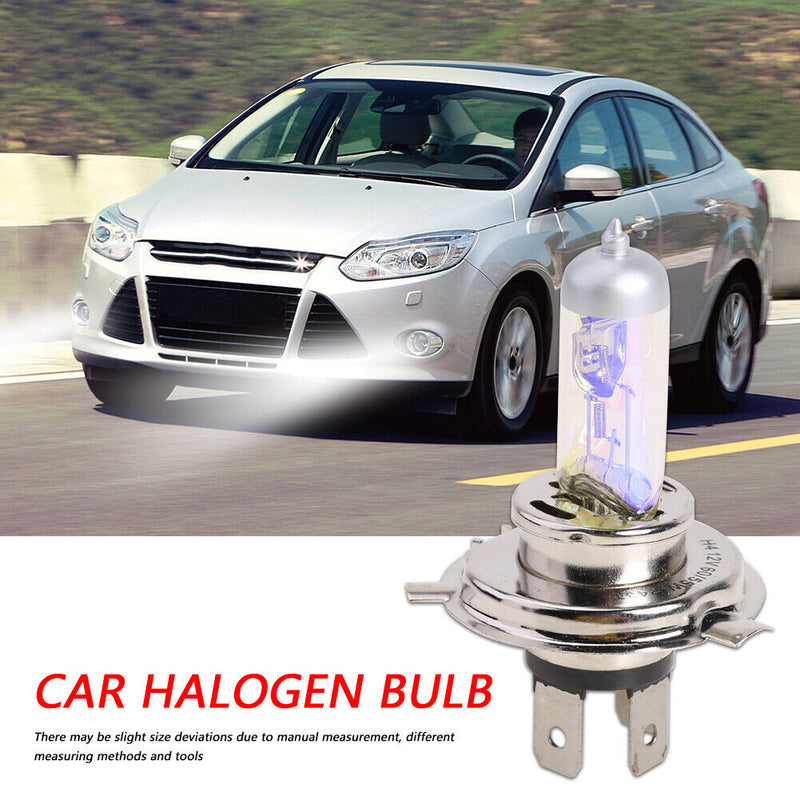 12V 3000K 60/55W H4 Halogen Car Light Bulb Automobile Headlight Fog Light Bulb