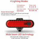 Waterproof Safety Indicator Bike Tail Light Bright Rear Lamp Bicycle Taillight