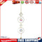 Crystal Wind Chime Star Moon Pendant Colorful Beads Hanging Drop Decor (A)