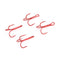 20pcs Barbed Crank Sharp Fishing Hooks Pesca Tackle with 3 Anchors Newly