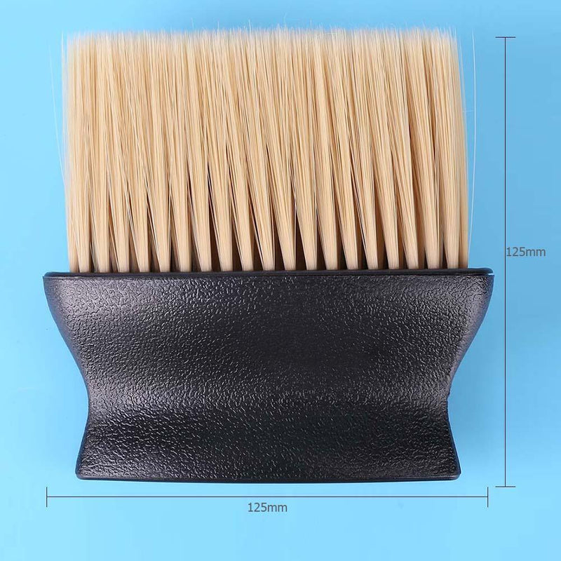 1pc Plastic Hair Cleaning Brush Soft Fibre Hair Neck Face Wash Brush Supply