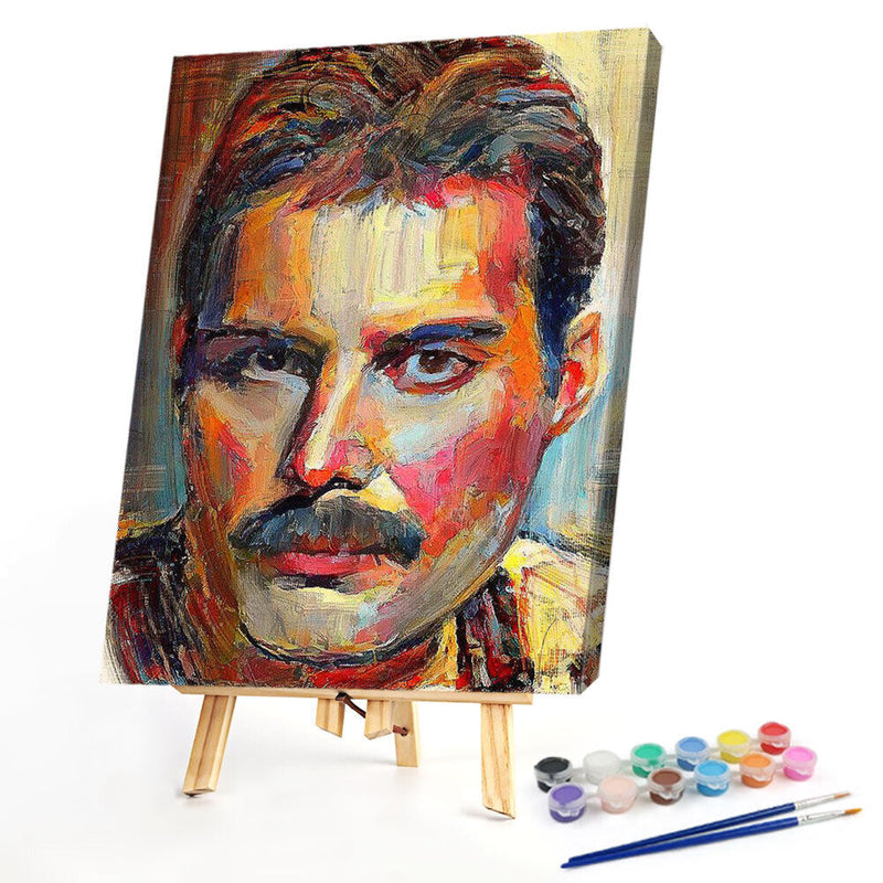DIY Oil Drawing By Numbers Deer Frameless 40x50cm Character on Canvas Decor