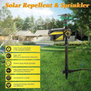 Solar Power Animal Repellent Sprinkler Motion Activated Blaster For Yard E0X4