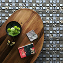 10pcs/set 10cm Retro Pattern Floor Tiles Wall Stickers Home Decoration Art Mural