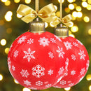 #A 60cm PVC Inflatable Christmas Ball Hanging Tree Door Wall Ornament Balloon De