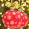#A 60cm PVC Inflatable Christmas Ball Hanging Tree Door Wall Ornament Balloon De
