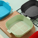 Silicone Air Fryers Tray Waterproof Oil Proof Airfryer Mat for Home Kitchen T