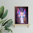 DIY Diamond Painting Angel Crystal Drill Handmade Mosaic Wall Pictures Craft