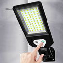 Solar Powered Wall Lamp Waterproof PIR Motion Sensor Outdoor Yard Light (D)