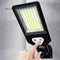 Solar Powered Wall Lamp Waterproof PIR Motion Sensor Outdoor Yard Light (D)