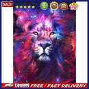 Handmade Starry Lion 5D DIY Full Round Drill Drawing Kit Diamond Painting Cra
