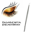 Make-up Lash Separator Portable Metal Eyelash Brush Stainless steel Comb: