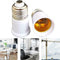 1xE27 to E27 Converter Extension Adapter Socket LED 7T6T Bulb Base b Lamp R2K5