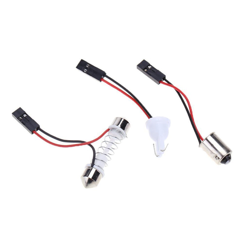 DC 12V 5050 6SMD LED White Light Car Interior T10 Festoon BA9s Lamp Panel Newly