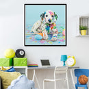 5D DIY Full Drill Diamond Painting Color Animal Cross Stitch Embroidery (01
