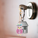 5D DIY Full Special Drill Diamond Drawing Keychain Kits Mosaic Crafts Penda
