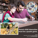 Jigsaw Puzzle 1000pcs DIY Lion Adults Children Educational Assembling Game To