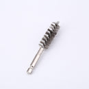 2pcs Car Steel Wire Brush Machine Paint Remover Cleaner with Drill (Steel) Newly