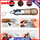 Leather Sewing Stitcher Luggage Wax Threaded Needles Leather Carving Repair Tool