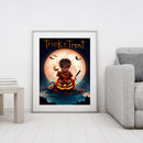 Frameless Painting By Numbers Halloween Pumpkin DIY Handmade Drawing On Can
