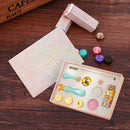 #A 10pcs Retro Stamps Wax Seal Kit for Gift Box Invitation Envelope Decor Tools