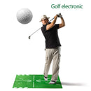 Golf Training Mat, Portable Golf Training Swing Mat for Swing Detection Batting