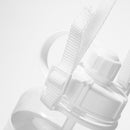 Portable Women Summer Gym Water Bottle Straw Large Capacity (White 2000ml) Newly