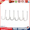 50pcs 1# Sharp Barbed Fishing Hooks Trolling Tackles Pesca