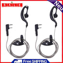 TWO 2 3.5mm 2Pcs 2 PIN Earphones Headphones PTT MIC for BAOFENG UV5R for KENWOOD