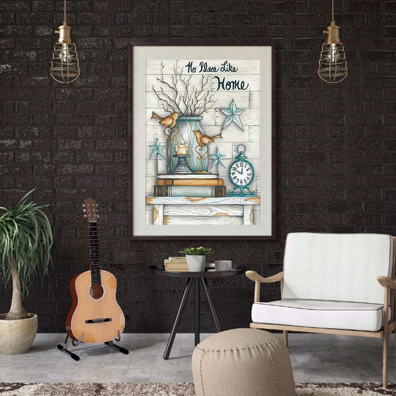 DIY 5D Home Bird Star Diamond Painting Kit Full Round Drill Drawing Ornaments