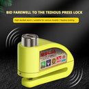 Motorcycle Bike Alarm Lock 110dB Loud Security Mountain Bicycle Disc Brake Lo