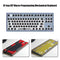 RGB Mechanical Keyboard for Flesports MK870 Smooth Kit (Transparent Blue)