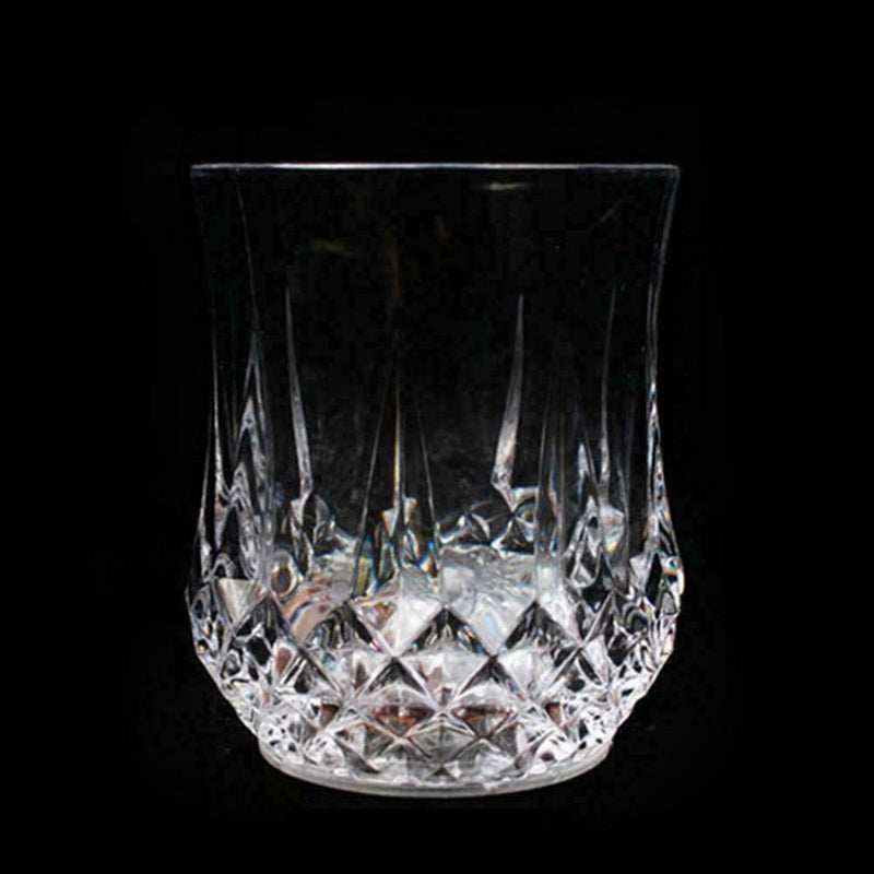 LED Flashing Glowing Water Liquid Activated Light-up Party Glass Hot Cup M4H9