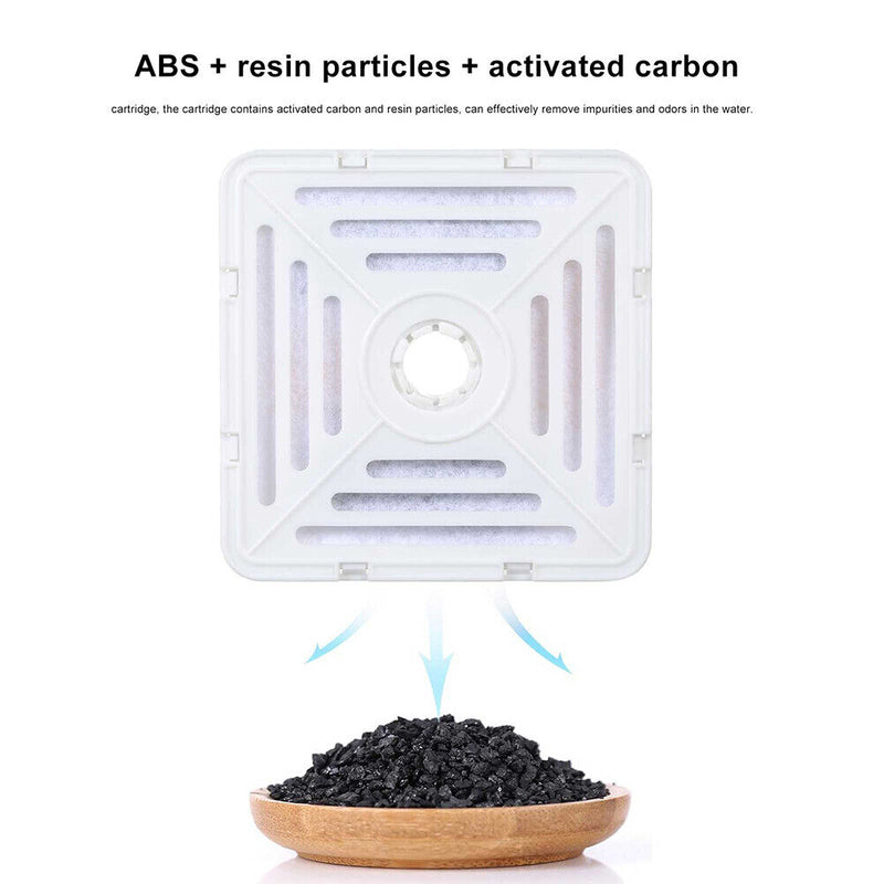 #A 2L Cat Water Fountain with Activated Carbon Filter Dog Automatic Water Dispen
