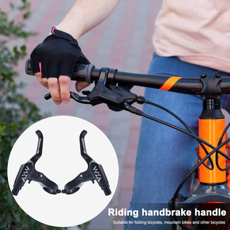 1 Pair VXM MTB Bike Brake Levers Aluminum Alloy Cycling Clutch Grip (Black)
