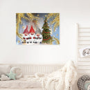 Christmas Gnome Oil Paint By Number Kits Canvas Drawing DIY Home Decoration