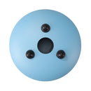 6 Inch 11-Note Tongue Drum with Drumsticks Hand Pan Ethereal Drums (Blue) Newly