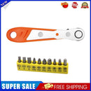 Ratchet Wrench Screwdriver Bit Set 1/4 inch Drive Universal Spanner Key Set