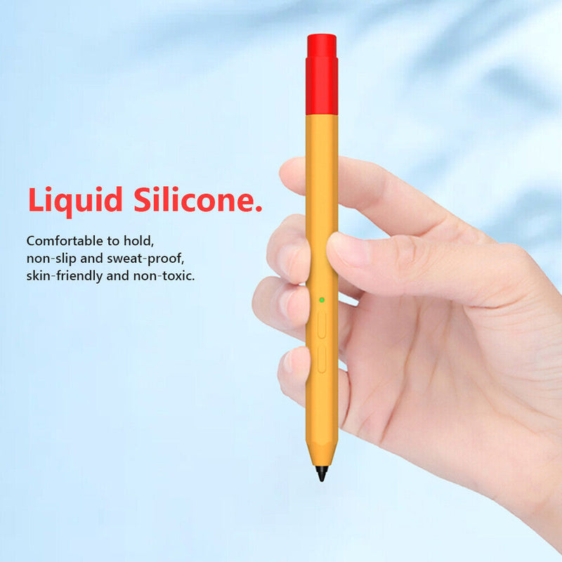 Silicone Case for Lenovo Xiaoxin Pad/Pad Pro Touch Pen Stylus Case (Orange)